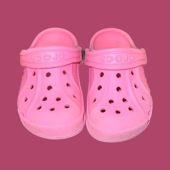 Toddler Crocs Pink Baya Clog Size C 8 - Picture 2 of 6
